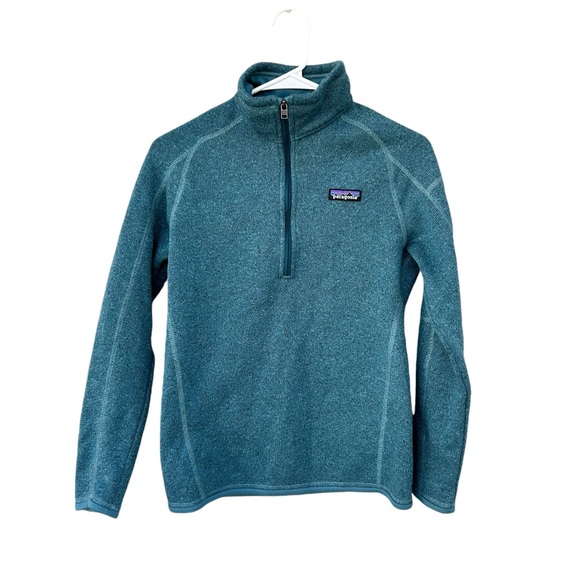 Patagonia Tops - Patagonia Better Sweater Half Zip Fleece Pullover - Size XS - Teal
